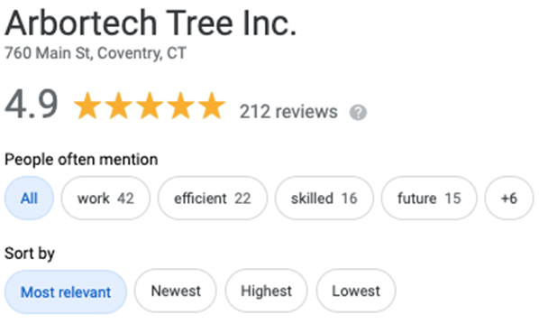 Why Reviews Matter When Choosing a Tree Service Company